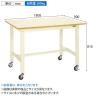 サカエ 軽量作業台KKタイプ 移動式 直進安定金具無し 幅1800×奥行900×高さ810mm KK-70UB1I-1