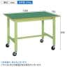 サカエ 軽量作業台KKタイプ 移動式 直進安定金具無し 幅1200×奥行750×高さ840mm KK-49FUB2-1