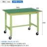 サカエ 軽量作業台KKタイプ 移動式 直進安定金具無し 幅1800×奥行600×高さ840mm KK-68FUB2-1