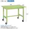 サカエ 軽量作業台KKタイプ 移動式 直進安定金具無し 幅900×奥行600×高さ840mm KK-38SUB2-1