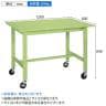 サカエ 軽量作業台KKタイプ 移動式 直進安定金具無し 幅1200×奥行600×高さ840mm KK-48SUB2-1