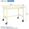 サカエ 軽量作業台KKタイプ 移動式 直進安定金具無し 幅1200×奥行750×高さ840mm KK-49SUB2I-1
