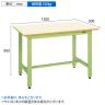 サカエ 軽量作業台KHタイプ 幅1200×奥行600×高さ800mm KH-48IG-1