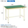 サカエ 軽量作業台KHタイプ 幅1200×奥行900×高さ800mm KH-40FI-1