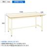 サカエ 軽量作業台KHタイプ 幅1500×奥行600×高さ800mm KH-58I-1
