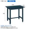サカエ 軽量作業台KHタイプ 幅1200×奥行750×高さ800mm KH-49FD-1
