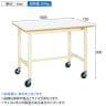 サカエ 軽量作業台KKタイプ 移動式 直進安定金具無し 幅1800×奥行750×高さ900mm KH-69FIVUB-1