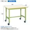 サカエ 軽量作業台KHタイプ 移動式 直進安定金具無し 幅900×奥行600×高さ900mm KH-38IGUB-1