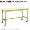 サカエ 軽量作業台 移動式 幅900×奥行750×高さ900mm KH-39IGB