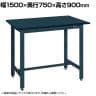 サカエ 実験用中量作業台 特殊アクリル天板 幅1500×奥行750×高さ900mm CDC-1575D