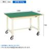 サカエ 中量作業台CBタイプ 移動式 幅1200×奥行750×高さ740mm CB-127FENI-1