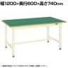 サカエ 中量作業台KTタイプ 幅1200×奥行600×高さ740mm KT-483FENI
