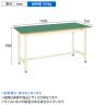 サカエ 中量立作業台KTGタイプ 幅1500×奥行750×高さ900mm KTG-593FENI-1