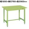 サカエ 中量立作業台KTGタイプ 幅1200×奥行750×高さ900mm KTG-493S