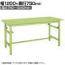 サカエ 軽量高さ調整作業台TKKタイプ 幅1200×奥行750×高さ740～1040mm TKK-127SK