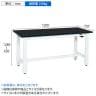サカエ 電動昇降作業台 重量タイプ 幅1200×奥行750×高さ630～1280mm DKN-127CW-1