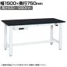 サカエ 電動昇降作業台 重量タイプ 幅1500×奥行750×高さ630～1280mm DKN-157ACW