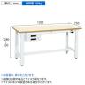 サカエ 電動昇降作業台 重量タイプ 幅1200×奥行750×高さ630～1280mm DKN-127BIMW-1