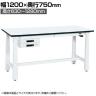 サカエ 電動昇降作業台 重量タイプ 幅1200×奥行750×高さ630～1280mm DKN-127BMW