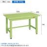 サカエ 重量作業台KWタイプ 幅1200×奥行800×高さ740mm KWS-128-1