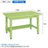 サカエ 重量作業台KWタイプ 中板1枚付き 幅1200×奥行800×高さ740mm KWS-128T-1