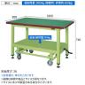 サカエ 超重量作業台KWCタイプ ハンドル昇降移動式 幅1800×奥行800×高さ740mm KWCF-18-1