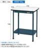 サカエ 軽量小型作業台 幅750×奥行450×高さ740mm KMT-7545TD-1