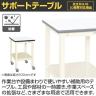 サカエ サポートテーブル キャスター付き 幅500×奥行500×高さ740mm SRH-500RI-2