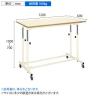 サカエ 軽量セルワーク作業台 移動式 幅1200×奥行600×高さ700～1000mm CL-1260WPI-1