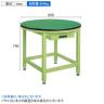 サカエ 回転作業台高さ固定タイプ 改正RoHS10物質対応 直径890×高さ740mm RT-900FEA-1