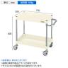 サカエ CSパールワゴン 軽量タイプ 幅750×奥行500×高さ600mm CSP-7562LNUI-1