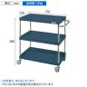 サカエ CSパールワゴン 軽量タイプ 幅750×奥行500×高さ880mm CSP-7583LNUD-1