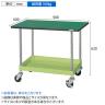 サカエ CSパールワゴン 軽量タイプ 天板付き 幅900×奥行600×高さ620mm CSP-9061LTE-1
