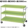 サカエ CSパールワゴン 中量タイプ 幅1000×奥行650×高さ880mm CSP-1083