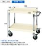 サカエ CSパールワゴン 中量タイプ ダブルストッパー仕様 幅900×奥行600×高さ606mm CSP-9062DSEI-1