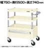 サカエ CSパールワゴン 中量タイプ 引出し付き 幅750×奥行500×高さ740mm CSP-7573CI