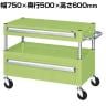 サカエ CSパールワゴン 中量タイプ 引出し付き 幅750×奥行500×高さ600mm CSP-7561AC