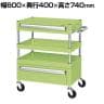 サカエ CSパールワゴン 中量タイプ 引出し付き 幅600×奥行400×高さ740mm CSP-6072AC
