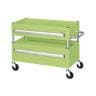 サカエ CSパールワゴン 中量タイプ 引出し付き 幅750×奥行500×高さ600mm CSP-7562AC-19