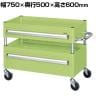 サカエ CSパールワゴン 中量タイプ 引出し付き 幅750×奥行500×高さ600mm CSP-7562ACSE