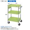サカエ CSパールワゴン 中量タイプ パンチングパネル付き 幅750×奥行500×高さ880mm CSP-7583P-1