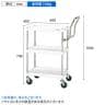 サカエ CSパールワゴン 中量 ハイタイプ取手 幅600×奥行400×高さ740mm CSP-6073HTSEW-1