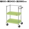 サカエ CSパールワゴン 中量タイプ コボレ止め付き 幅600×奥行400×高さ880mm CSP-6082K