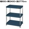 サカエ CSパールワゴン 固定タイプ 幅600×奥行400×高さ770mm CSPN-6073D