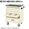 サカエ エスエスワゴン 幅700×奥行450×高さ880mm SS-A4N