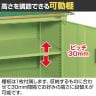 サカエ ジャンボワゴン 幅1200×奥行750×高さ900mm SKR-201TE-5