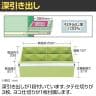 サカエ キャビネットワゴンスイングドア付き 幅700×奥行400×高さ1095mm CW-SD3N-5