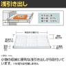 サカエ キャビネットワゴン 幅700×奥行480×高さ1025mm CV-1071W-4