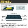 サカエ キャビネットワゴン 幅700×奥行480×高さ1025mm CV-1061WD-6