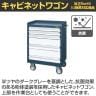 サカエ キャビネットワゴン 幅700×奥行480×高さ1025mm CV-1051DW-2